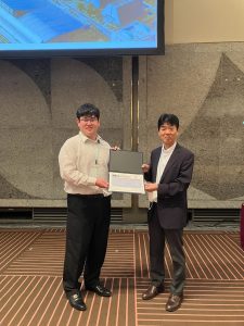 Hiroki Received the WA-MS Award at the 13th ICOM Conference